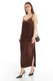 Dress Elema #5K-2620 shokolad 164