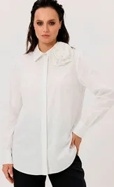 Блуза MiSlana 1241 молочный