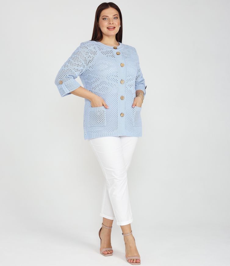 Кардиган BONADI арт. 2178 голубой