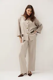 Garnitury damskie Verita moda #N-2440 bezhevyj