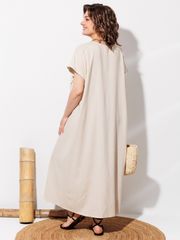 Dress Anastasia MAK #1326 bezhevyj