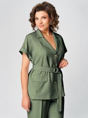 Комплект Мишель Стиль арт. 1279-1 темный хаки