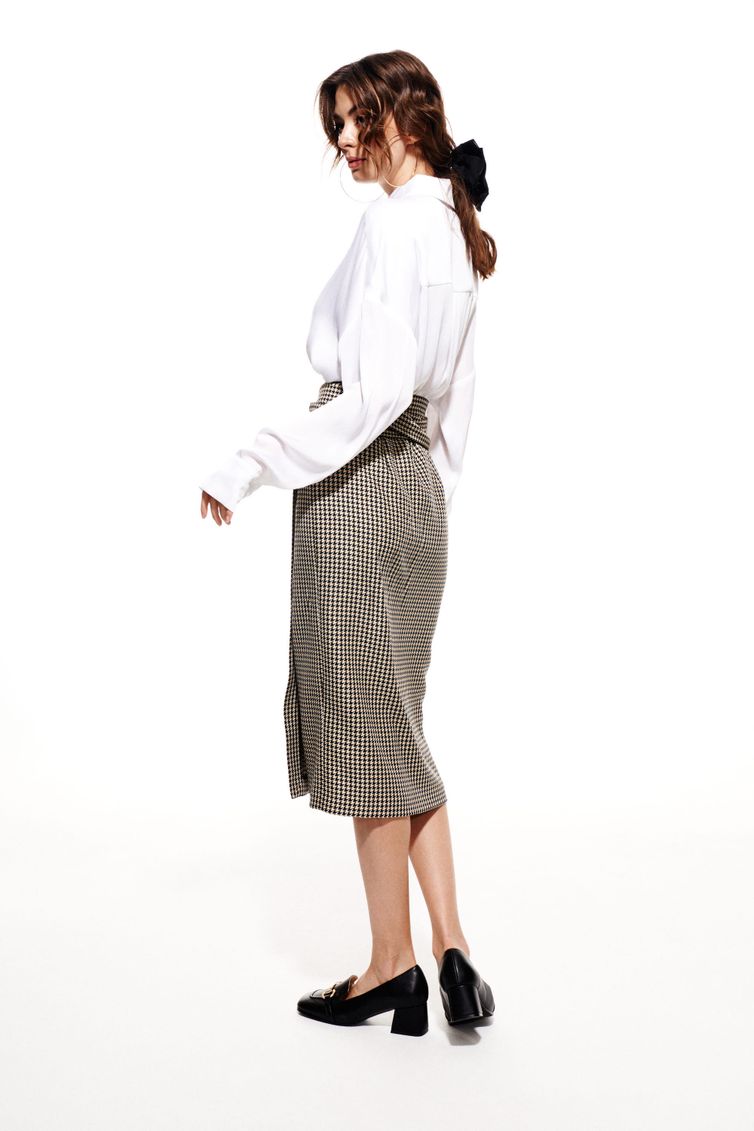Skirt Elletto Life #2283 bezh