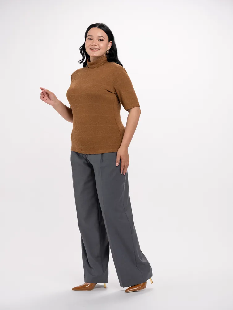 Skoczek FASHION CENTRE #V-4057/Svetlo-korichnevyj/170