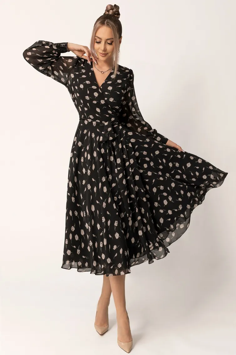Dress Golden Valley #4894-1 chernyj
