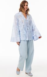 Блузка EOLA 3117 голубой