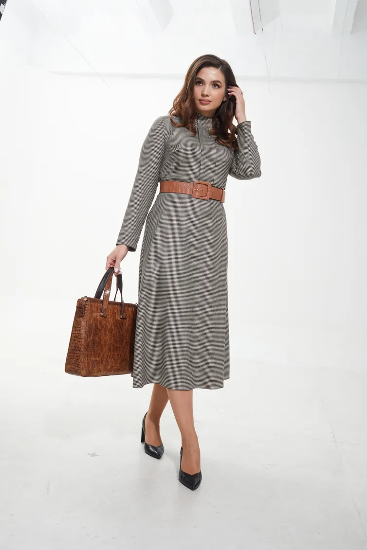 Dress MALI #421-128 bezh