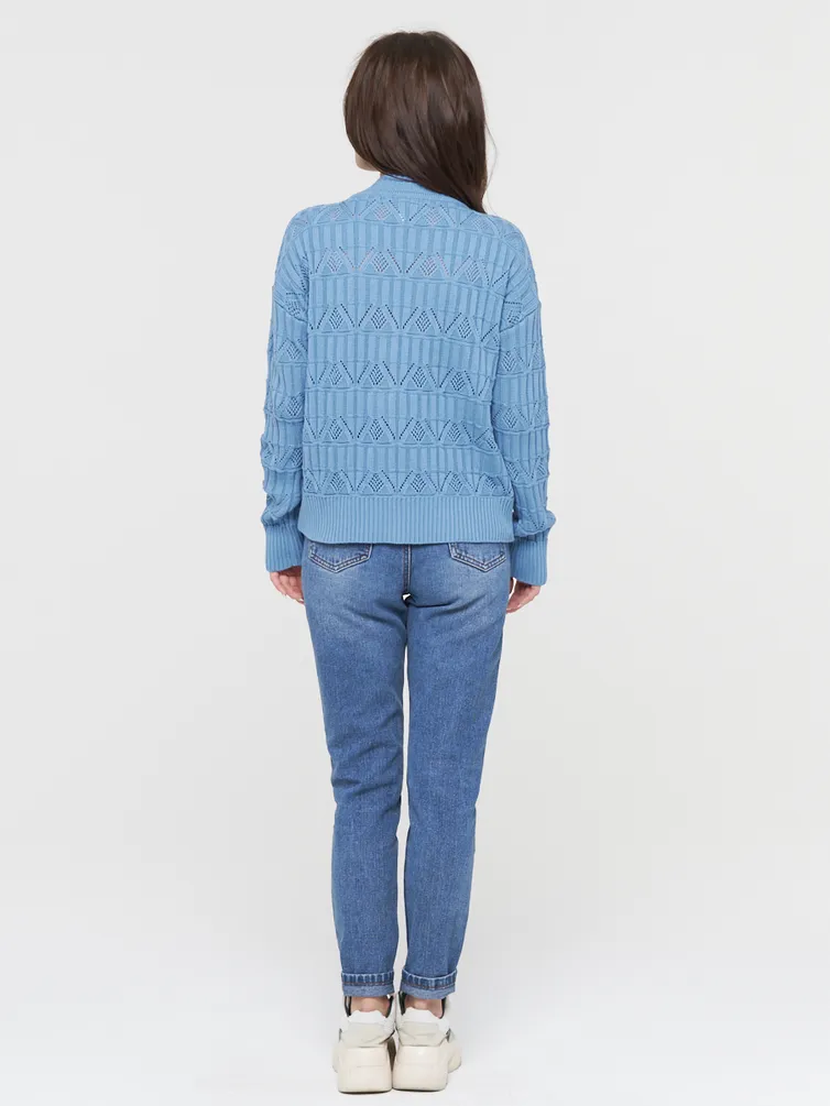 Swetry, kardigany, żakiety Newvay #BY211-14041 gol denim