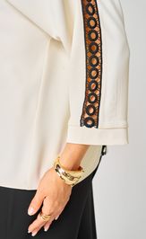 Блузка Rumoda 2274 дл.р молочный