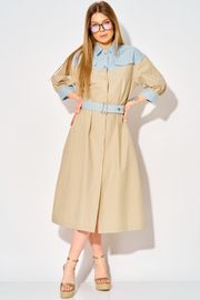 Sukienka LAIKONY #L-434 bezhevyj