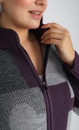 Кардиган BONADI 1982 баклажан