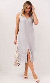 Платье FANTAZIA MOD 4850-1 серый