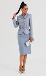 Костюм Galean Style 987.1 голубой