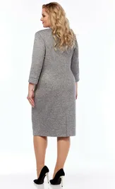Dress LadyThreeStars 2296 seryj