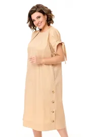 Dress Abbi #1026 svetlyj bezh