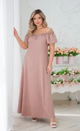 Платье NOVITA 1451 какао