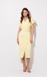 Платье Люше 4390 желтый