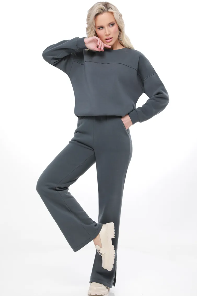 Bluza DS Trend #K-0968 (Vystupit duetom, grej)