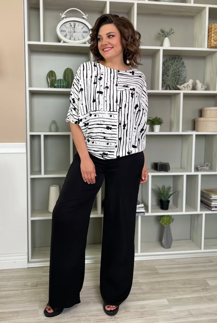 Bluzka Rumoda #2096/1 belyj