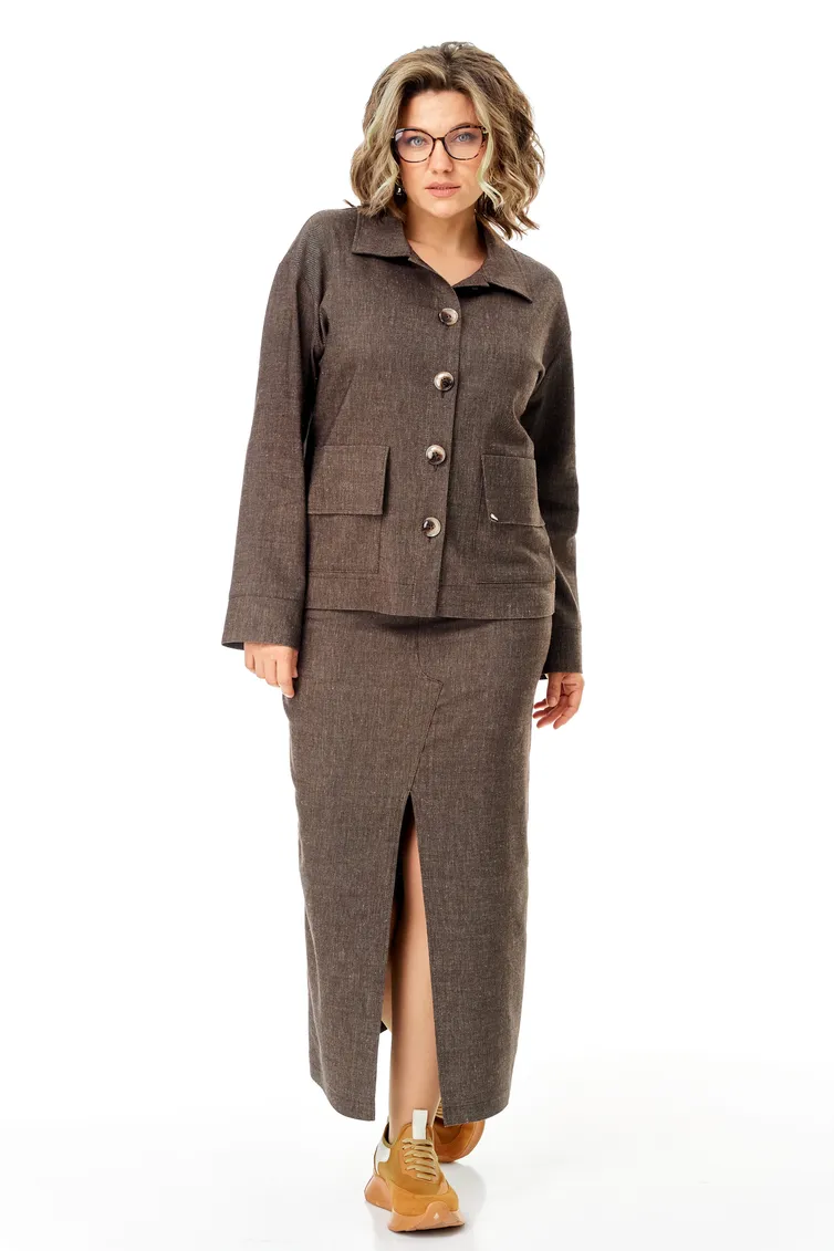 Garnitur Anastasia #1384 shokolad