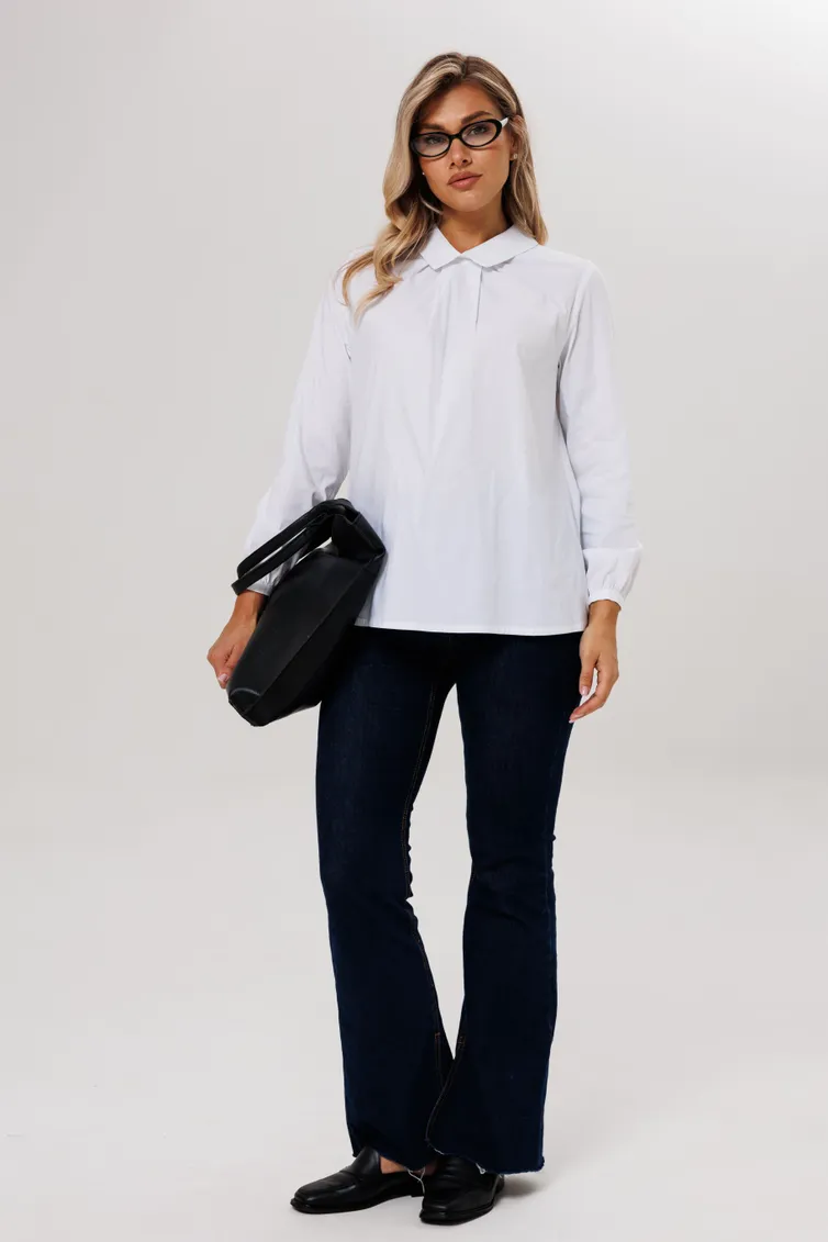 Blouse Anelli Laurel #1701.1 belosnezhnaya simfoniya