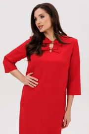 Sukienka Vilena-fashion #1095 krasnyj