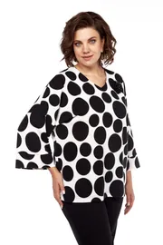 Blouson Abbi #4049 cherno-belyj