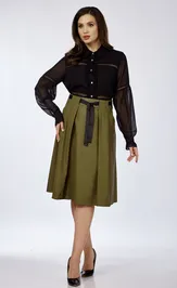 Skirt Klever 0225 olivka