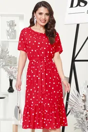 Sukienka DS Trend #P-2965 (Bolshe chem lyubov, red)