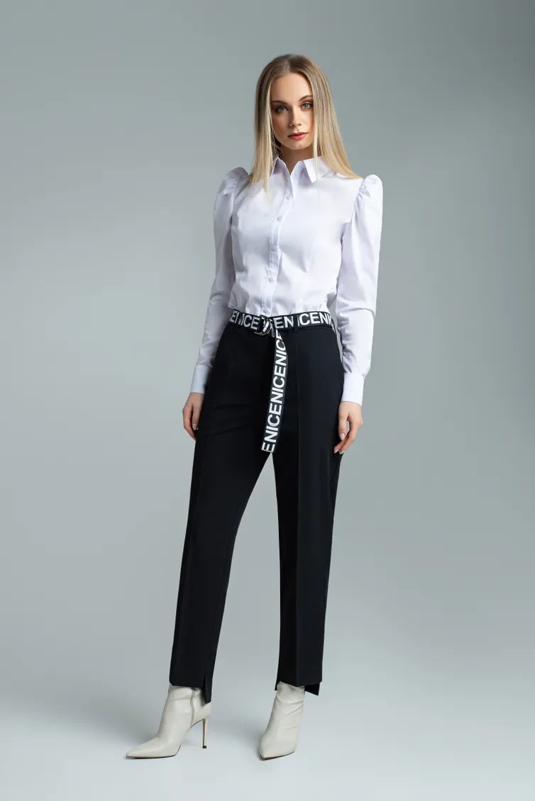 Trousers MARIKA #Bryuki 340/2 chern
