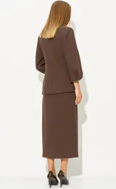 Suit LAIKONY L-124 shokolad