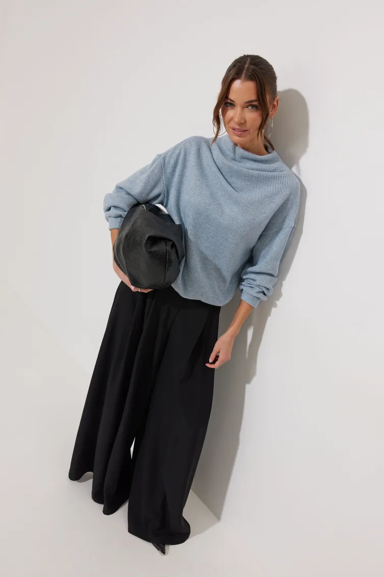 Jumper Lyushe #4269 goluboj
