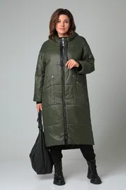 Пальто LS арт. 8291/1 олив-зел