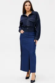 Skirt Ma Cherie #2076 sinij