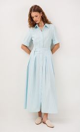 Платье Buter New 3341 небесная полоска