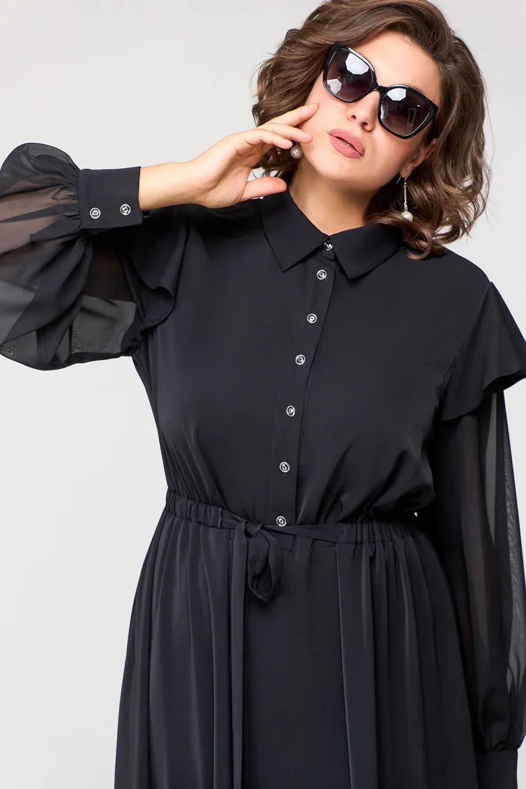Sukienka EVA GRANT #7168chernyj
