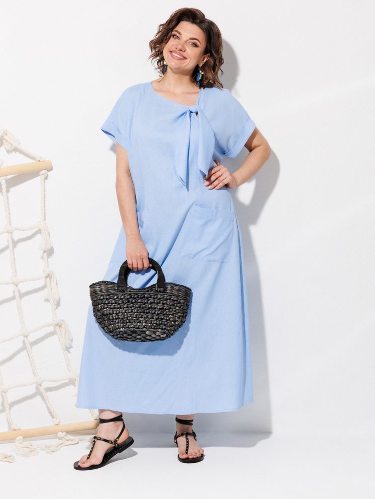 Dress Anastasia MAK #1326 goluboj
