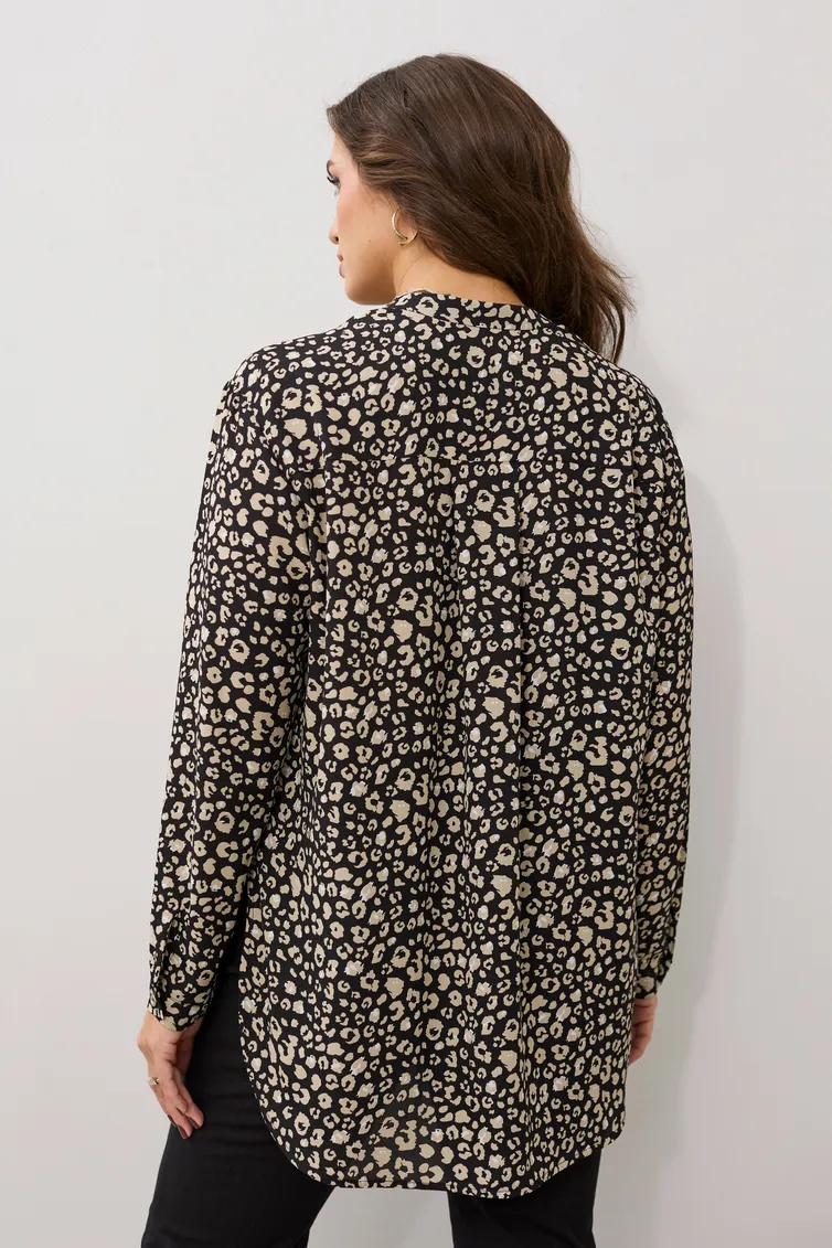 Bluzka MALI #624-042 leopard