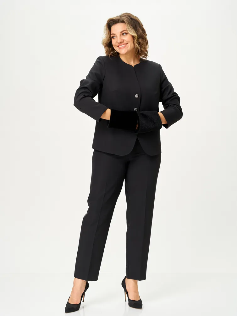 Garnitur Vilena-fashion #1210 chernyj