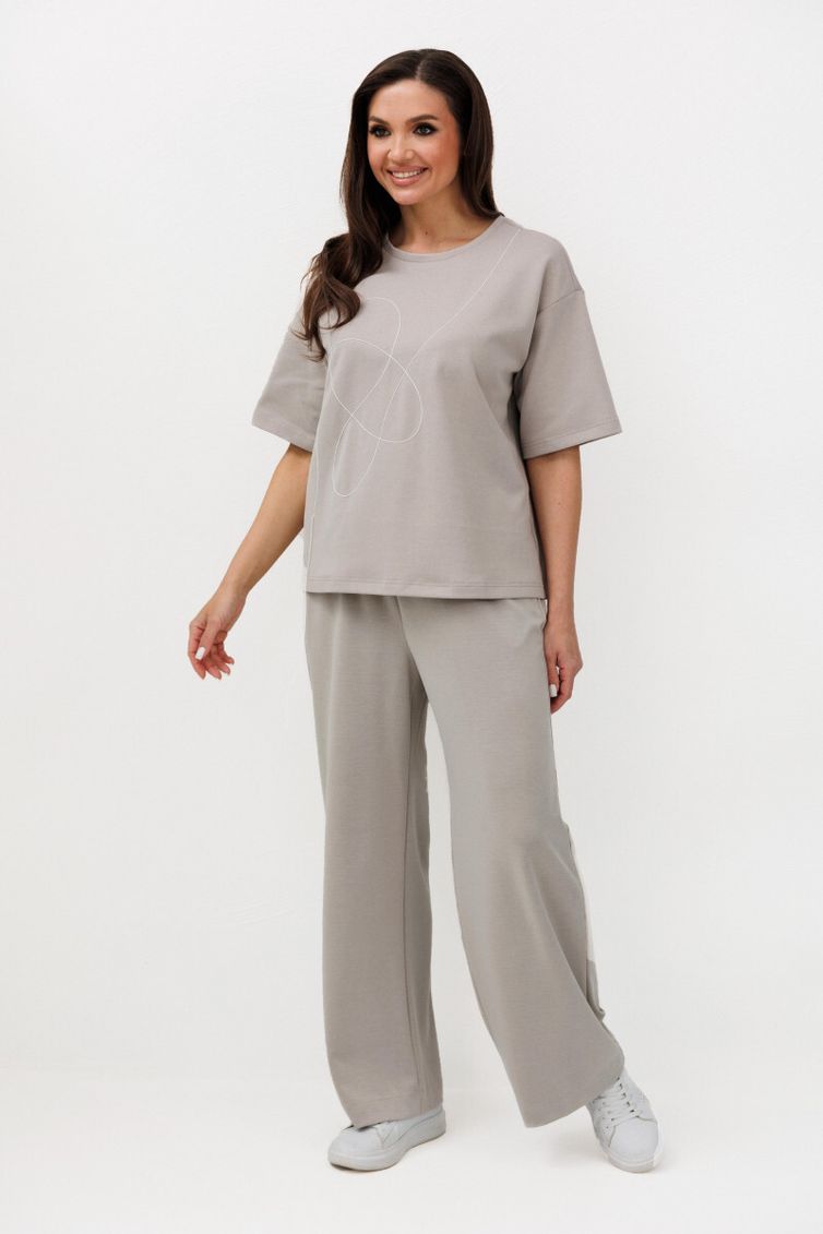 Джемпер Panda арт. 123940 светло-бежевый