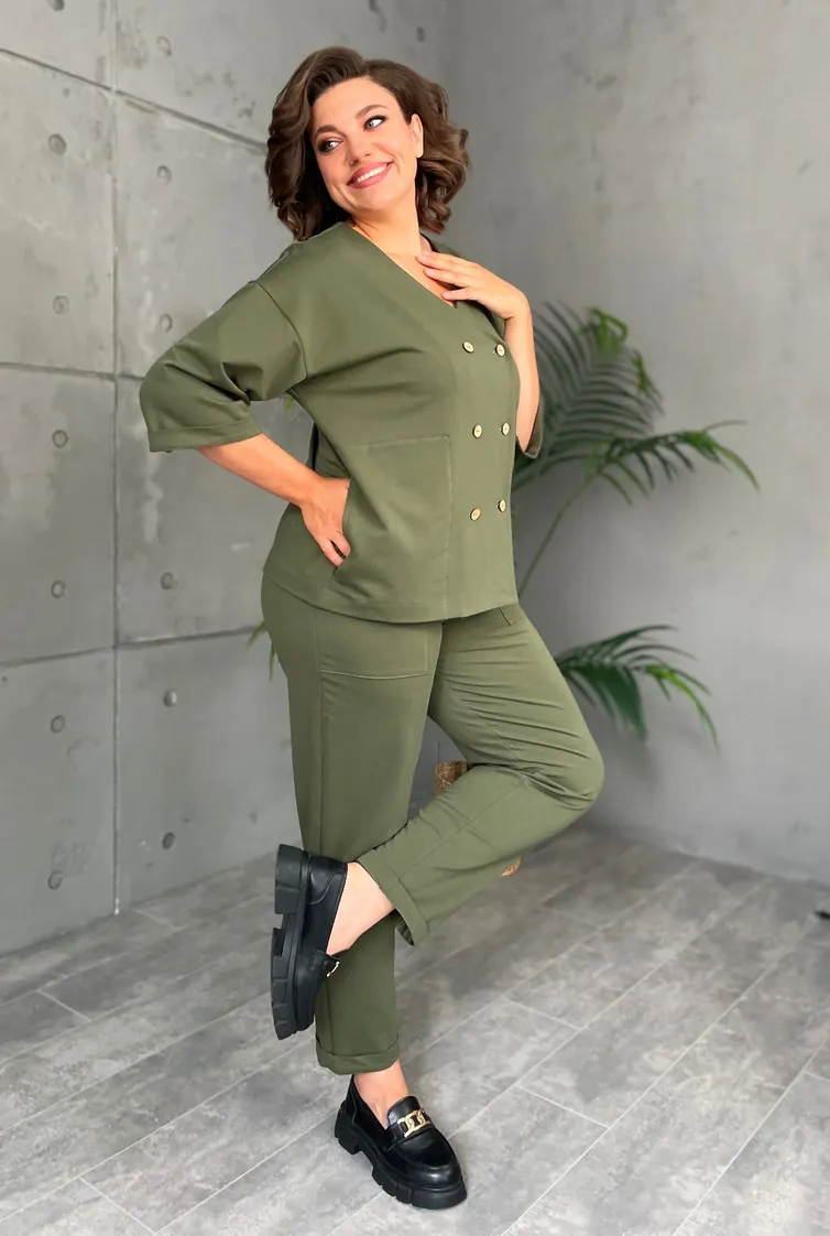 Garnitur Rumoda #2136 xaki