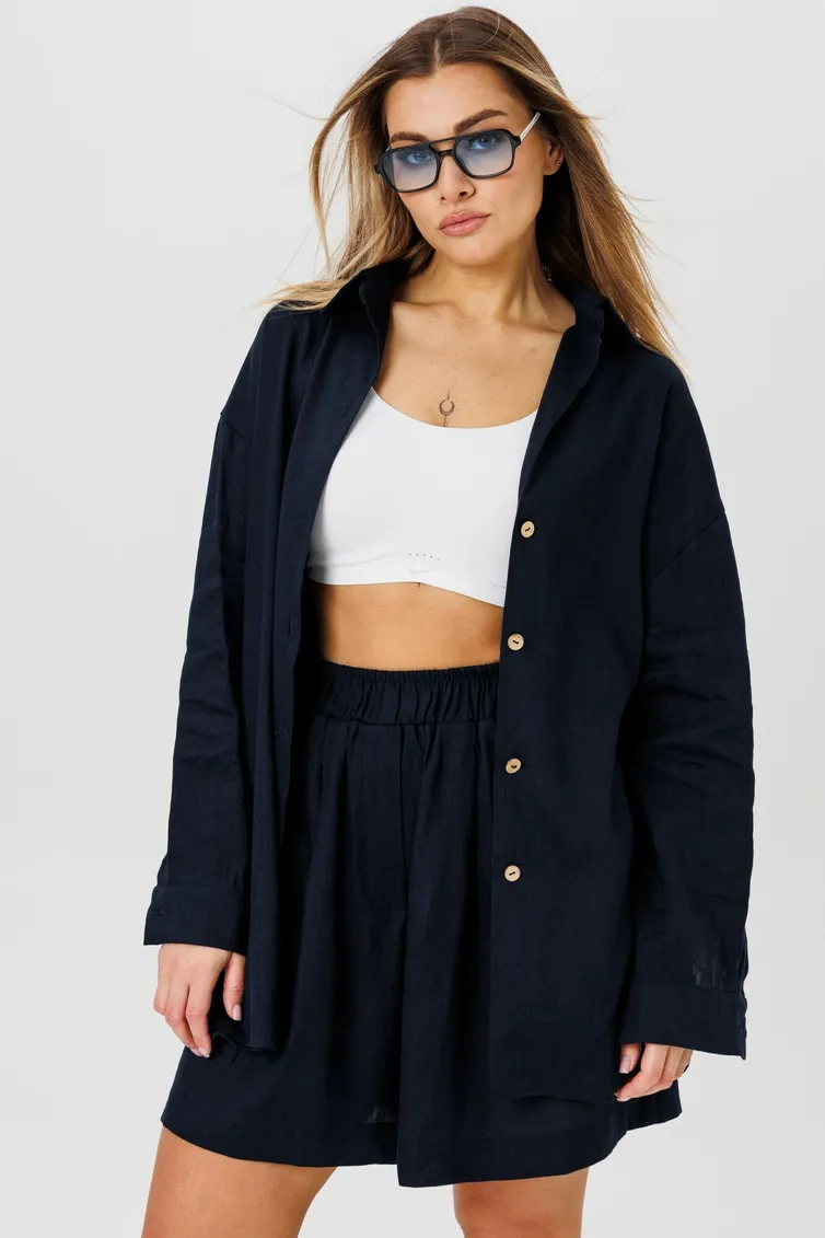 Garnitury damskie Ma Cherie #8004 temno-sinij