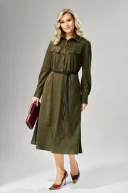 Sukienka Ava fashion #M-239 xaki