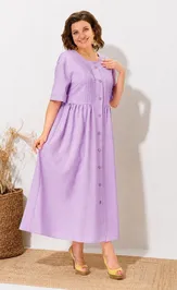 Sukienka Anastasia MAK 1095-1 sirenevyj