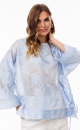 Блузка EOLA 3110 голубой