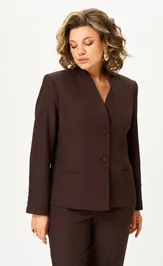 Suit Vilena-fashion 1177 shokolad