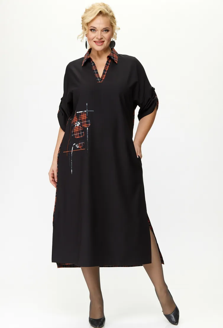 Платье Michel Chic арт. 2134 кирпич