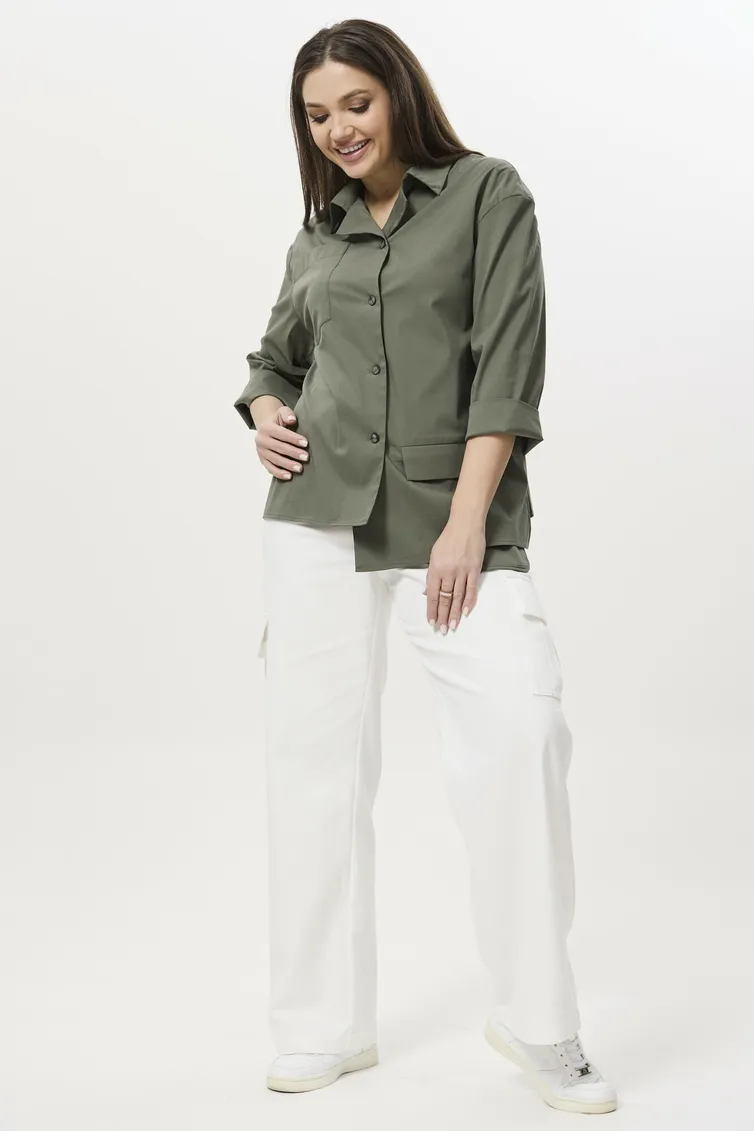 Shirt Ma Cherie #1067 xaki