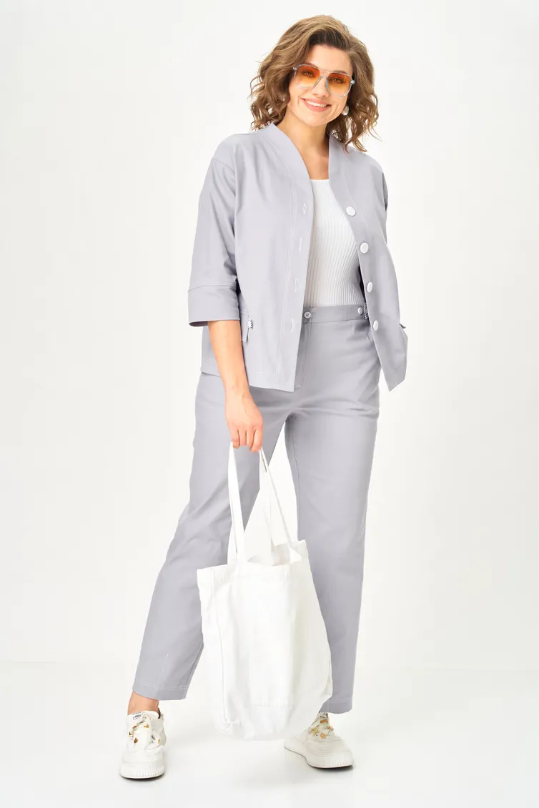 Костюм Vilena-fashion арт. 1159 серый