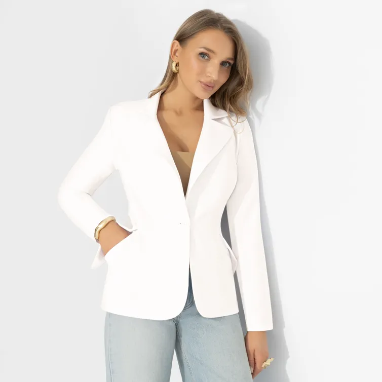 Blazer CHARUTTI #Shou-pokaz (roskoshnyj belyj)